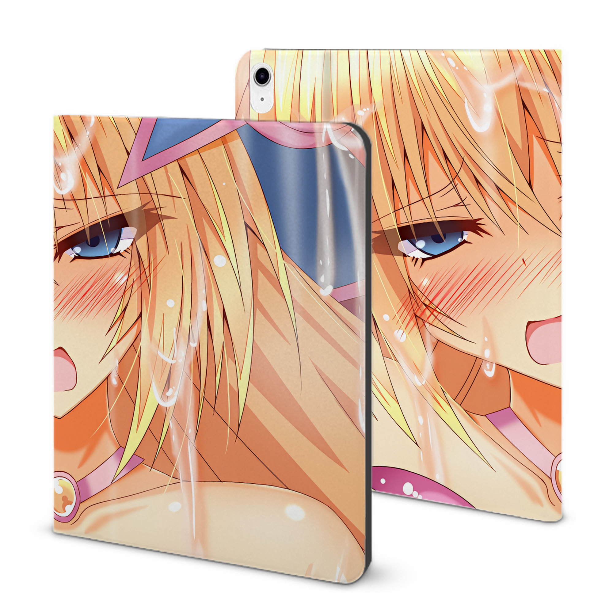 （画像用） 遊☆戯☆王 Yu-Gi-Oh! IPad ケース ブック型 PUレザー TPU 耐衝撃 軽量 薄型 ペン収納なし 全面保護 IPad 各モデル対応